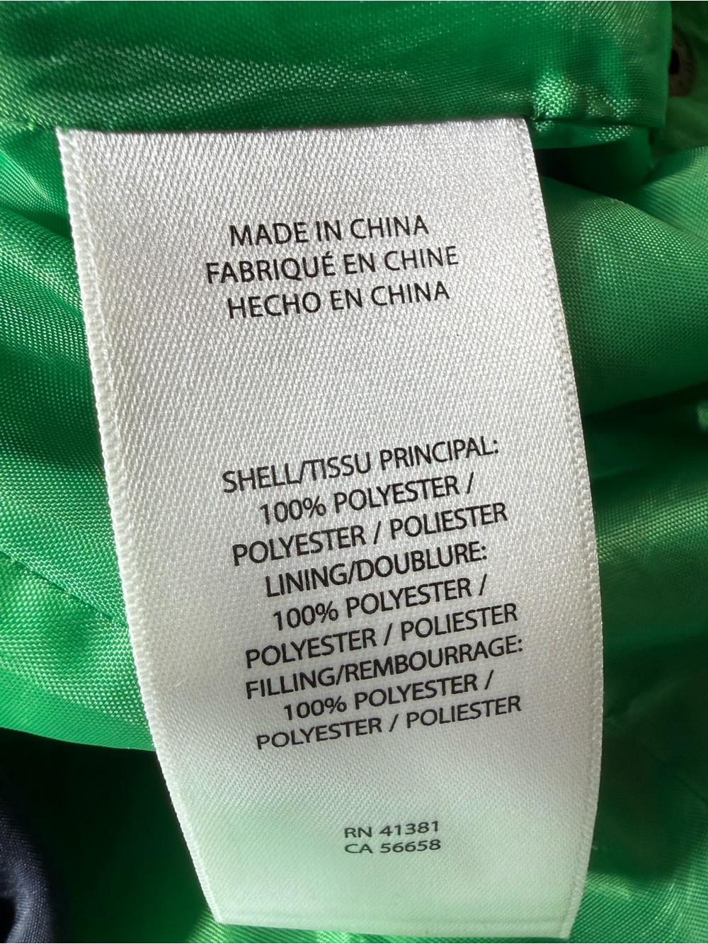 Lauren Ralph Lauren Women’s Large Black Quilted Jacket Green Lining Gold Snap - Picture 10 of 13